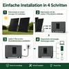 GreenSun Solar 1000W Balkonkraftwerk mit 2,56 kWh Speicher Produktbild-Vorschau 8