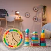 Lernuhr für Kinder Wanduhr aus MDF Produktbild-Vorschau 5