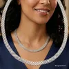 Damen Collier aus echt Silber 925 50 cm Produktbild-Vorschau 1