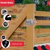 KOTARBAU® Bullone per porta 120 / 12 mm Bullone per porta Anteprima dell’immagine prodotto 2