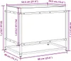 vidaXL Pflanzkübel 60x40x50 cm Kiefernholz Imprägniert Produktbild-Vorschau 7