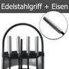 YUENFONG Kaminbesteck Edelstahl 5-teilig Modern Kamin Produktbild-Vorschau 4