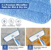 MANGOTIME Mop Spray Mop 4 pads de nettoyage Voir les images du produit 3