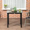 Outsunny Gartentisch Esstisch für Garten Balkontisch für 4 Produktbild-Vorschau 7