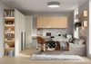 Furniture24 Schreibtisch Mit Container Woow Set-05L - Grau Produktbild-Vorschau 7