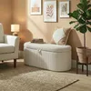 HOMCOM Sitzbank mit Stauraum Polsterbank 105x51x49cm mit Produktbild-Vorschau 8