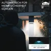LED Außenwandleuchte Zirkon, schwarz mit Bewegungsmelder, Produktbild-Vorschau 6