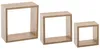 Komplet trzech półek dekoracyjnych ściennych CUBE Podgląd zdjęcia produktu 3