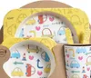 Set di stoviglie per bambini in fibra di bambù, ciotola per Anteprima dell’immagine prodotto 1