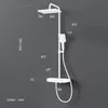 EMKE Système de douche avec thermostat tablette en verre Voir les images du produit 8