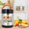 Třívrstvá termoska z nerezové oceli, nádoba na jídlo pro Náhled obrázku produktu 5
