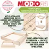 MODO24 Sandkasten Holz, Deckel, Sitzbänke, Schutzplane, Produktbild-Vorschau 7