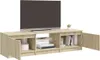 A TV stand with a TV on top, against a white background. Náhled obrázku produktu