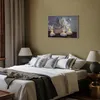 Italienischer Leinwand Leinwandbild - Buddha and Stones (1 Produktbild-Vorschau 5