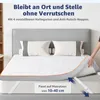 Topper Matratzentopper Gel-Memory-Schaum 7-Zonen-Kaltschaum Produktbild-Vorschau 7
