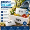 THERM BOX Styroporbox 19W mit 3x Kühlakku für Kühlbox 19,4L Produktbild-Vorschau 6