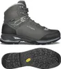 A pair of women's hiking boots shown from the side, with a separate image of the sole. Produktbild-Vorschau