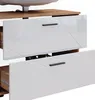 Waschbeckenunterschrank Vicco Irma Weiß Hochglanz/Goldkraft Produktbild-Vorschau 6