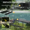 Outsunny sada pivných stanov Skladací kempingový stôl, 2 Náhľad obrázku produktu 7