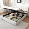 Łóżko tapicerowane 180 x 200 cm z hydraulicznym pojemnikiem Podgląd zdjęcia produktu 4