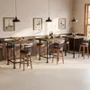 Tribesigns Bartisch, 90 cm Bistrotisch, quadratischer Produktbild-Vorschau 10