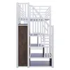 Flieks Etagenbett 90x200cm mit Schreibtisch und LED, Produktbild-Vorschau 10
