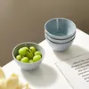 Schale set 6er Ø11,8cm Keramik Frühstücksschale Müslischale Produktbild-Vorschau 5