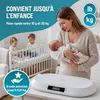 MONZANA® Pèse-bébé balance précision 10 gr. balance bébé Voir les images du produit 3