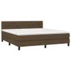 Cloris Designermöbel Boxspringbett mit Matratze Dunkelbraun Produktbild-Vorschau 2