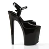 XTREME-809 Damen Sandale von Pleaser, Schwarz Glanz , EU Produktbild-Vorschau 5