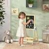 AIYAPLAY Kinder Staffelei aus Holz, Kindertafel Produktbild-Vorschau 2
