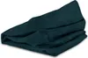 A folded dark green fabric item, likely a cushion cover, is presented on a white background. Produktbild-Vorschau