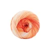 A ball of yarn with a gradient of orange and white colors. Produktbild-Vorschau
