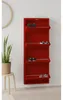 Pisa Armoire à chaussures à 4 rabats/portes en métal, Voir les images du produit 8