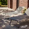 Leco Aluminium Sonnenliege "Elina" mit klappbaren Füßen Produktbild-Vorschau 2