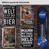 Blechschild - Hier wohnt ein Feuerwehrmann mit der Flamme Produktbild-Vorschau 6