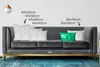 MuchoWow® Zierkissen Sofakissen Wohnzimmer Dekokissen 50x30 Produktbild-Vorschau 3