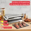 Tefal OptiGrill 2in1 XL GC782D, Nerezová oceľ, Obdĺžnikový, Náhľad obrázku produktu 21