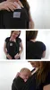 Babytragetuch mit Vordertasche, Baby-Wrap-Trägertasche und Produktbild-Vorschau 3