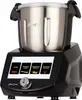 A black and silver kitchen machine with a touchscreen interface. Produktbild-Vorschau
