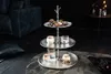 riess-ambiente Design Etagere ABSTRACT 50cm silber mit drei Produktbild-Vorschau 3