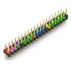 A close-up, angled view of a multi-colored 40-pin GPIO header strip against a white background. Produktbild-Vorschau