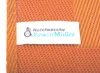 Platzdeckchen Tischset orange 32,5x45 cm PVC Polyester Produktbild-Vorschau 1