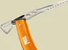 Close-up of an orange and silver ice axe. Náhľad obrázku produktu
