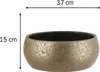 Mica Decorations Blumentopf - goldfarben - Schale - 15 x 37 Produktbild-Vorschau 4