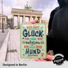 LANOLU retro Blechschild Hund, Wer sagt Glück kann man Produktbild-Vorschau 4