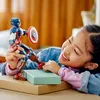 Lego Super Heroes 76258 Kapitän Amerika - Baubare Figur Voir les images du produit 9
