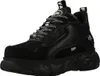 A black Buffalo sneaker with a thick platform sole. Produktbild-Vorschau