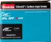 Makita DGA521ZX1 - Winkelschleifer - schnurlos - 125 mm - Produktbild-Vorschau 39