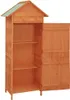 vidaXL Záhradná skriňa hnedá 42,5x64x190 cm Náhľad obrázku produktu 4